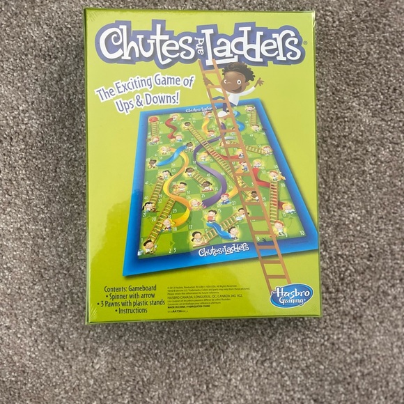 ⭐️Hasbro⭐️Chutes and Ladders Board Game - Picture 2 of 4